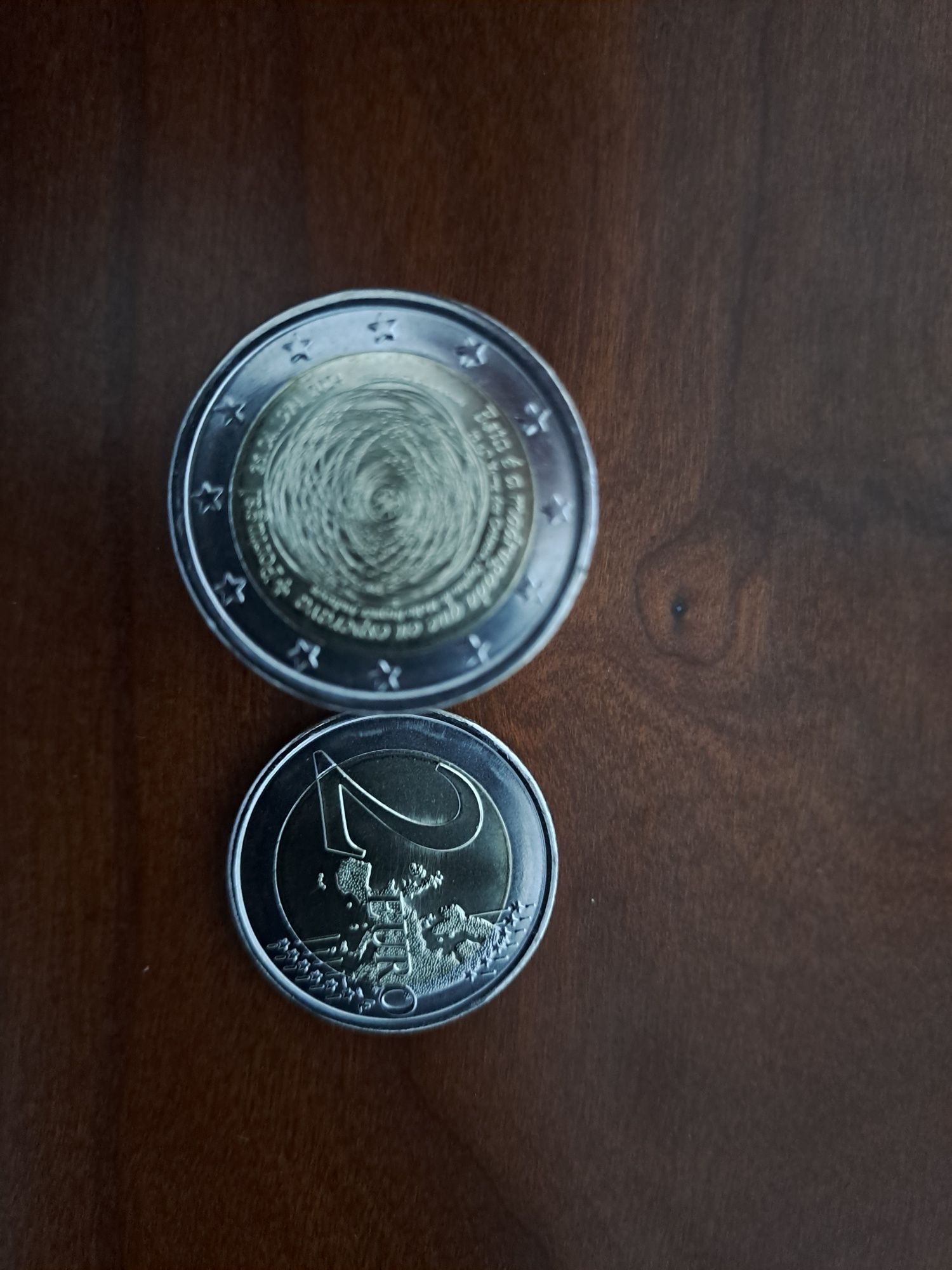 10 Moedas comemorativas 2 euros 2024 Nova - 50 anos do 25 de abril