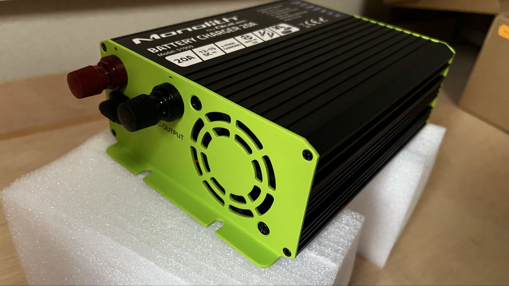Automatyczna ladowarka Monolith 20a akumulator agm lifepo4