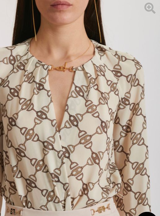 Elisabetta Franchi Pinko Twinset Dolce Gabbana блуза боді нова