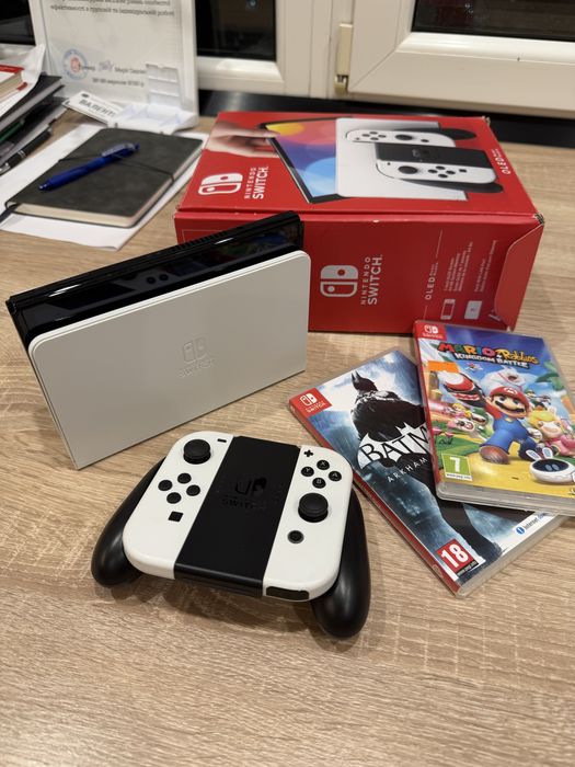 Nintendo SWITCH OLED 2025г на гарантії!