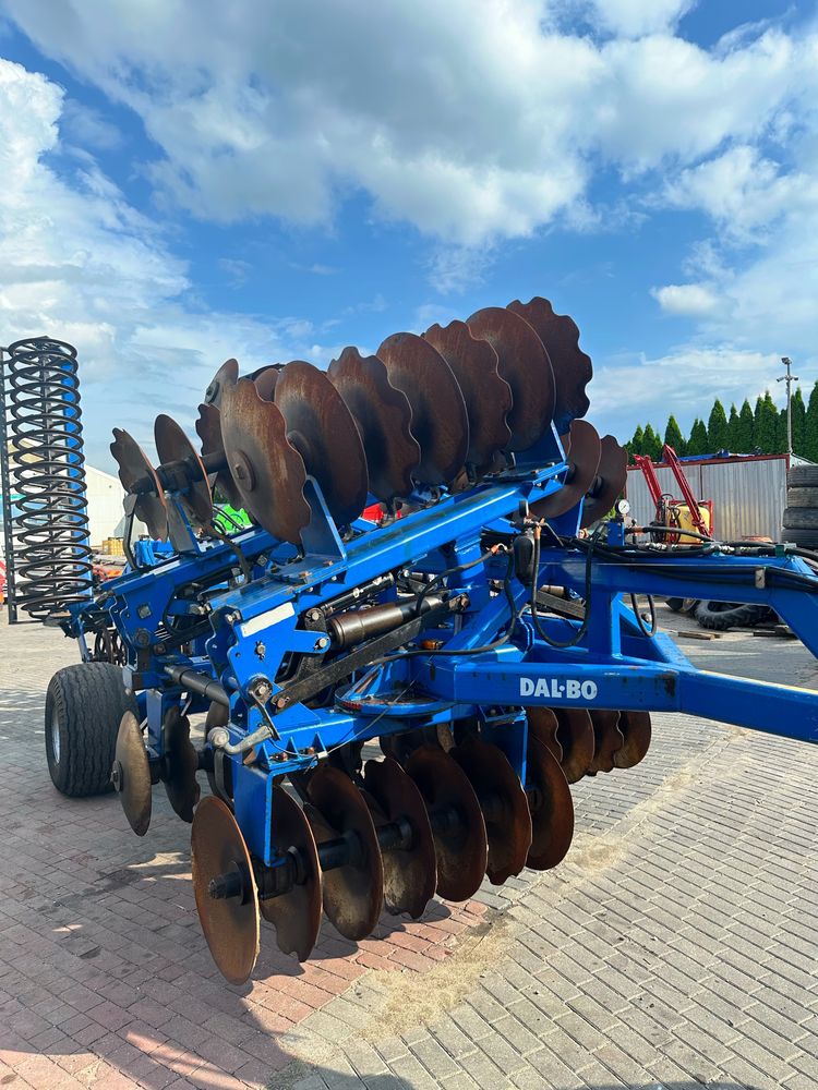 Brona talerzowa Dalbo talerzówka 7m wał pelna hydraulika