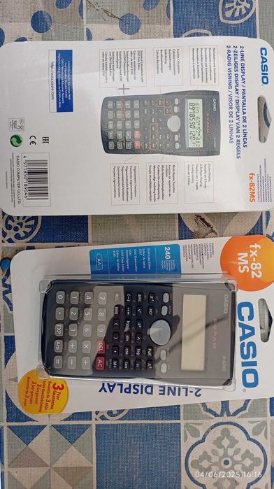 Calculadoras Casio Fx-82Ms