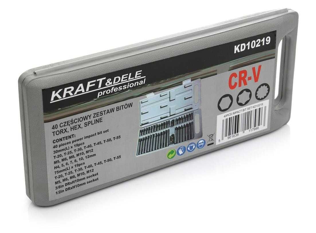 BITY SPECJALNE Imbus HEX TORX SPLINE ZEST 40 el. klucze ręczne KD10219