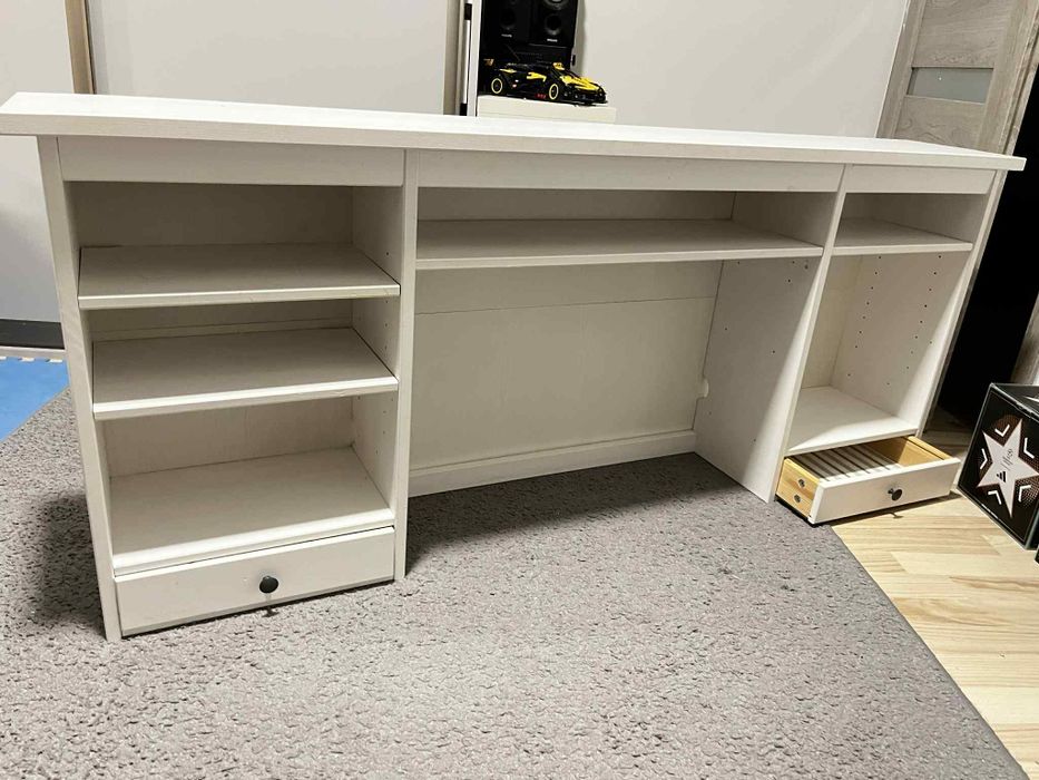 Nadstawka biurko Hemnes Ikea biała stan bardzo dobry
