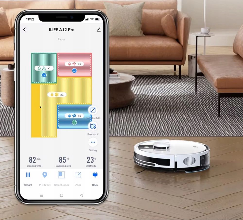 Robot sprzątający iLife A12 Pro biały