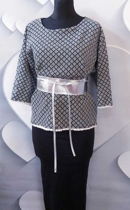 MASSIMO DUTTI prosta bluzka r. M