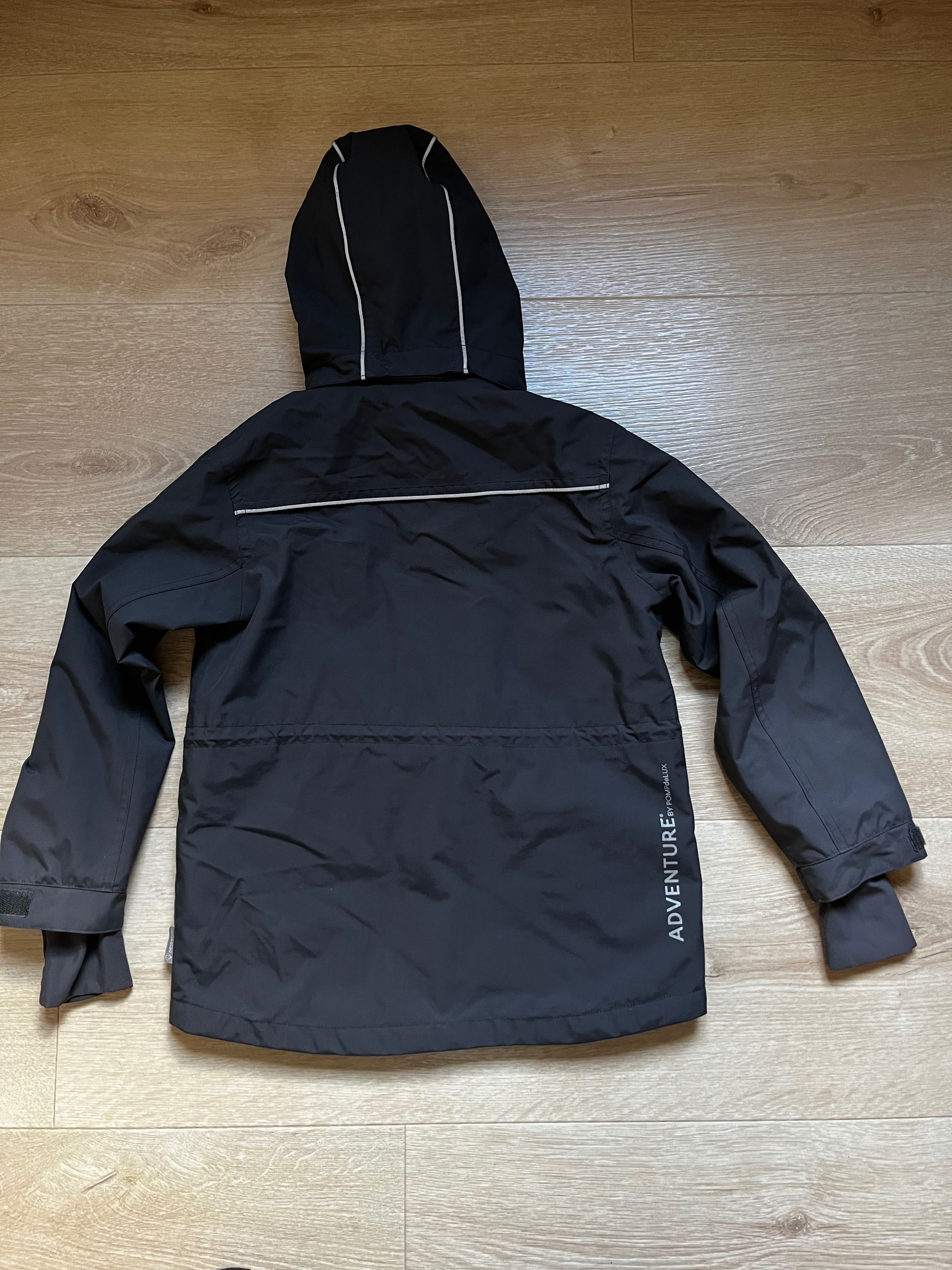 Tanio kurtka POMPdeLUX r. 122 - 128 oddychająca ideał +gratis czapka