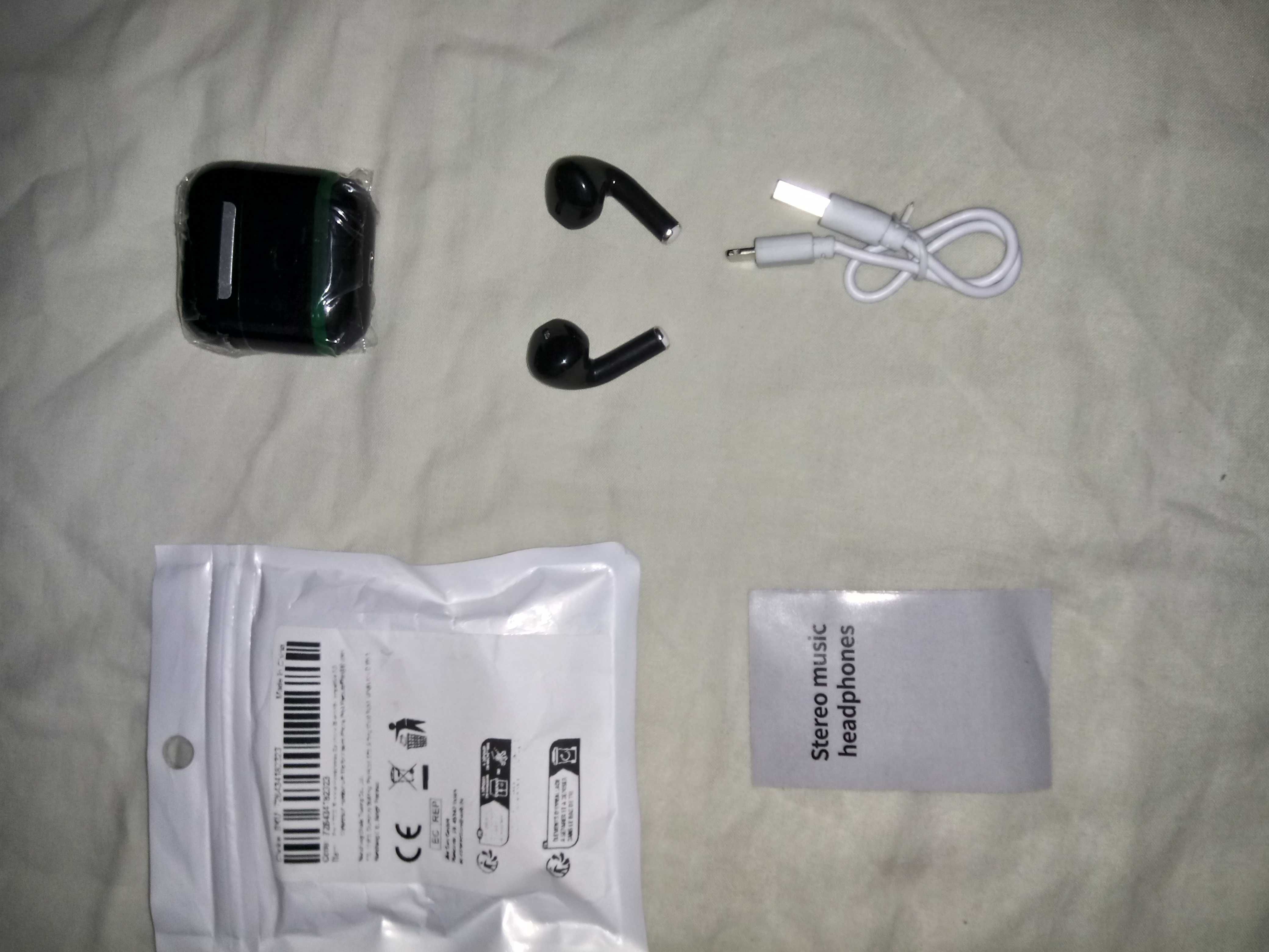 Słuchawki Bezprzewodowe Bluetooth (Czarne) TPB