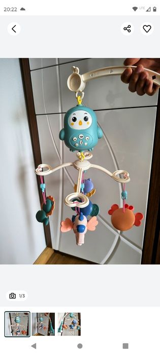 Karuzela do łóżeczka