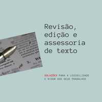 Revisão e edição de textos