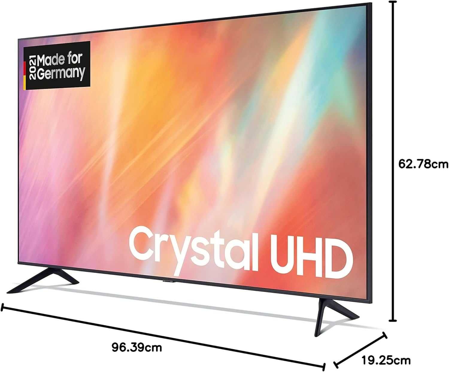 Телевізор Samsung GU43AU7199UXZG, HDR, Q-Symphony, Smart TV 2021р