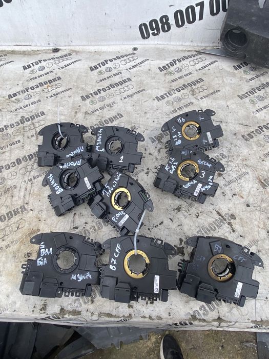 Шлейф підрульовий блок кольцо AirBag Skoda Volkswagen audi