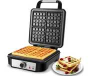 Gofrownica Monxook XL 1200W na 4 gofry z regulacją temperatury