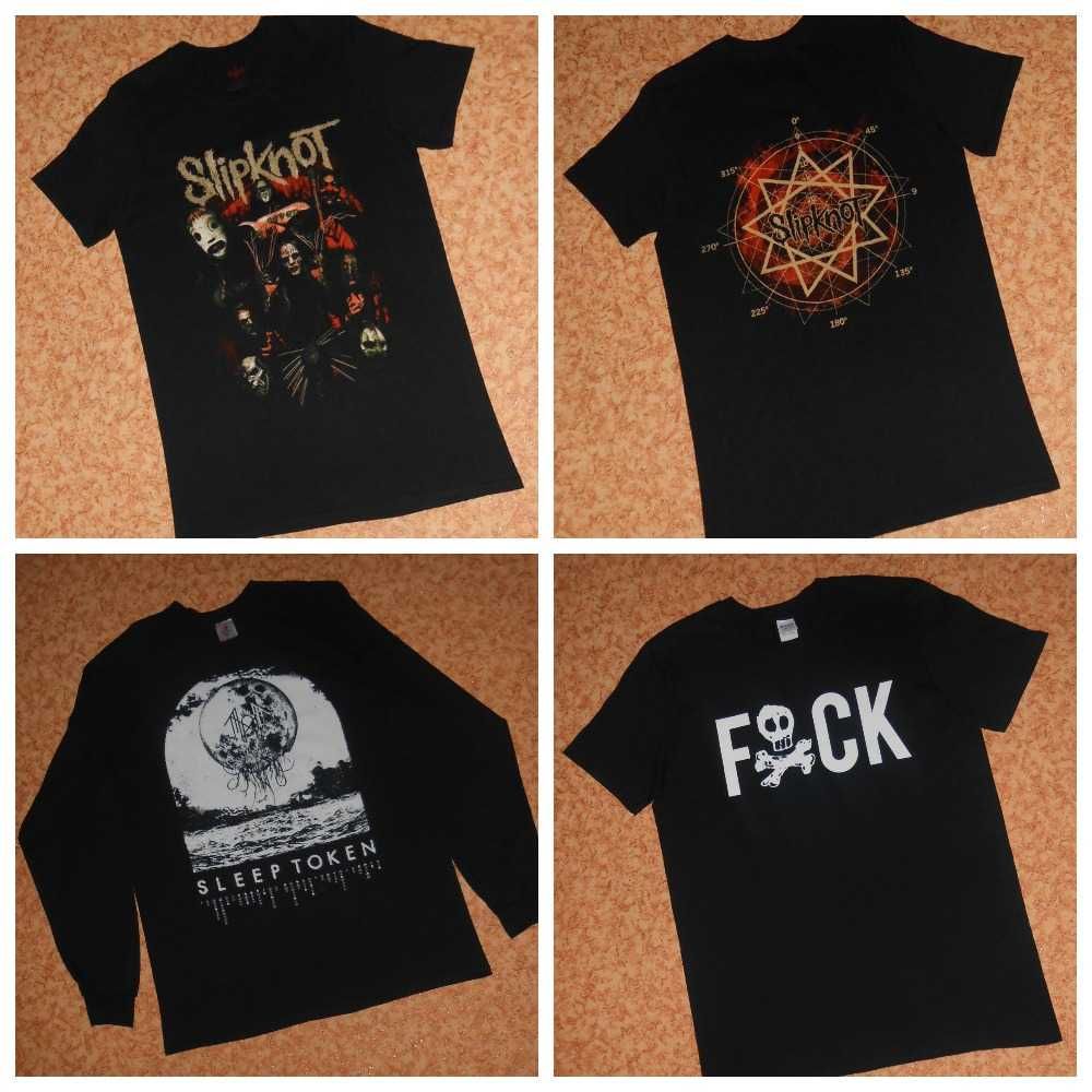 Футболки Slipknot Asking Alexandria Killswitch Engage Sleep Token ін.