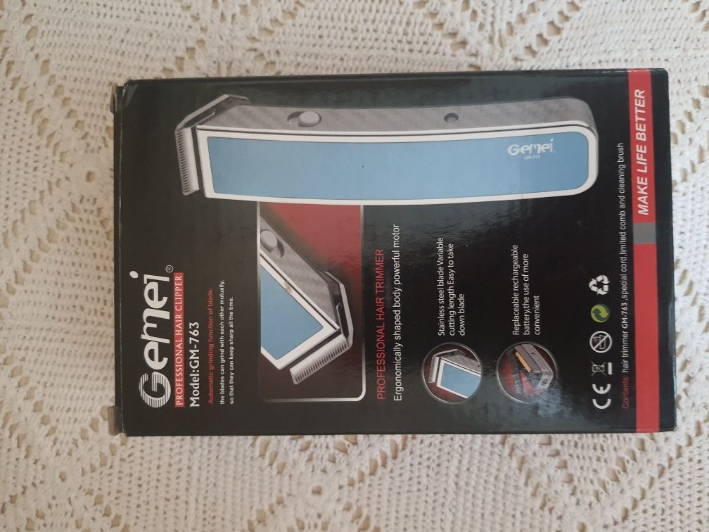 ТРИМЕР "GM 763 Gemei" для вусів і бороди.