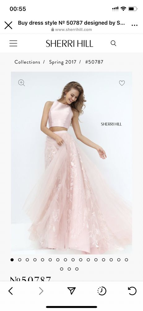 Sherri Hill Свадебное/выпускное платье Sherri Hill 50787 размер 4