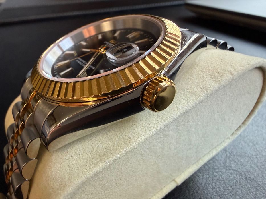Seiko mod – homage Rolex Datejust Two Tone | Mechanizm NH35