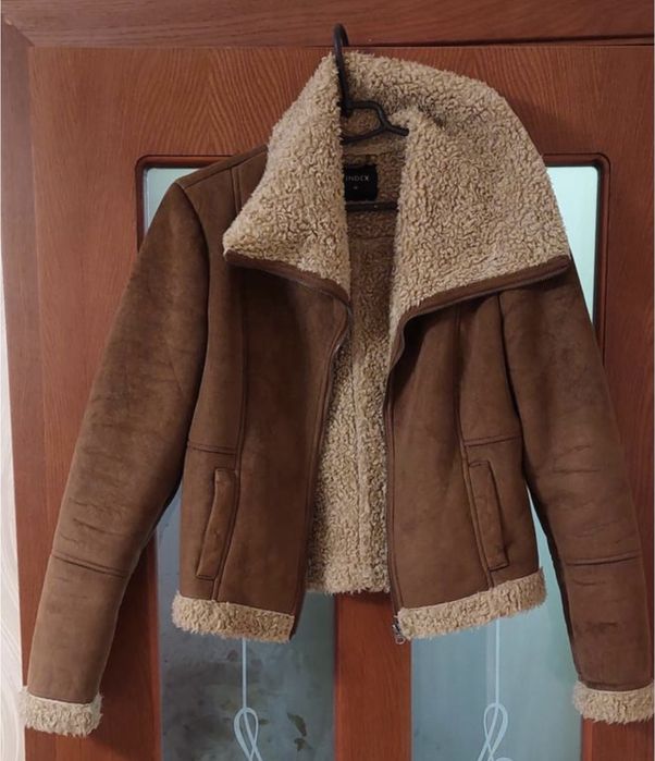 Стильна дублянка, куртка розмір S-M