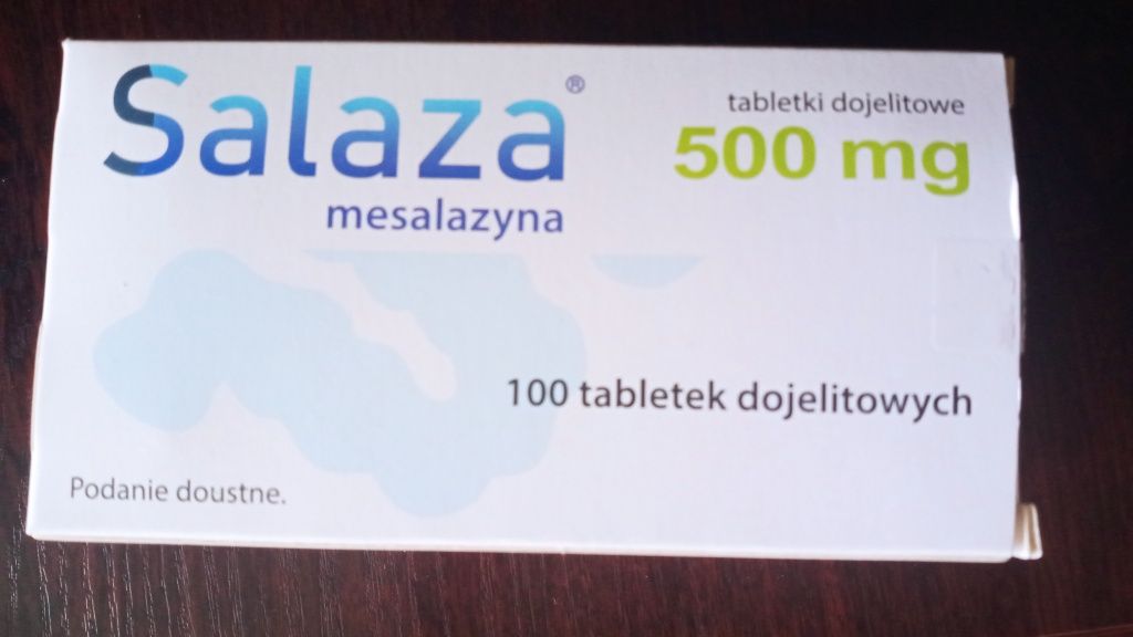 Таблетки Salaza (месалазин)