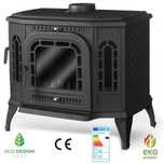 Piec piecyk kominek wolnostojący żeliwny koza KAWMET P7 LB ECO 10,5 kW