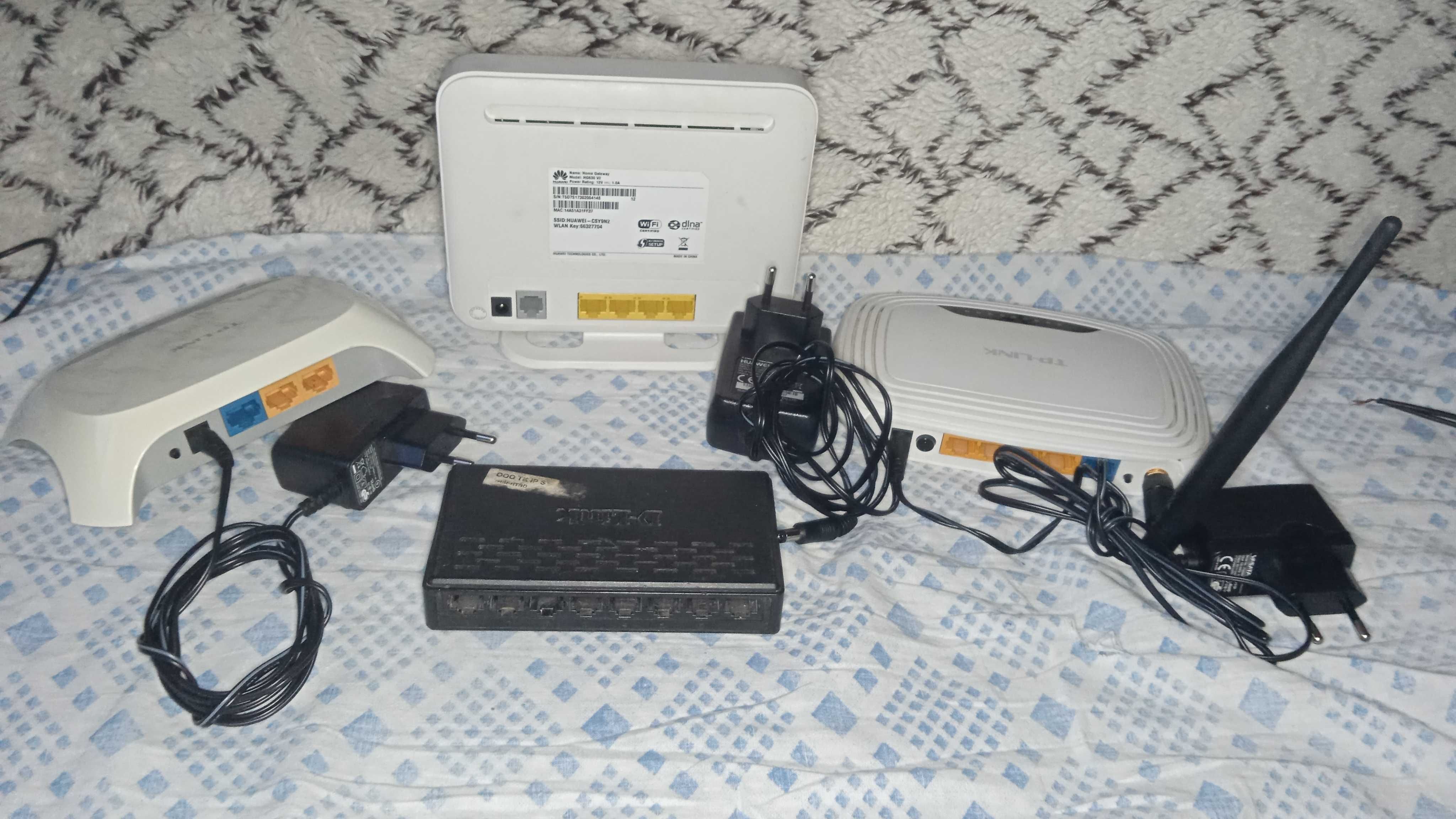 Роутер маршрутизатор tplink wr720n wr741nd huawei hg630 цена за все 5