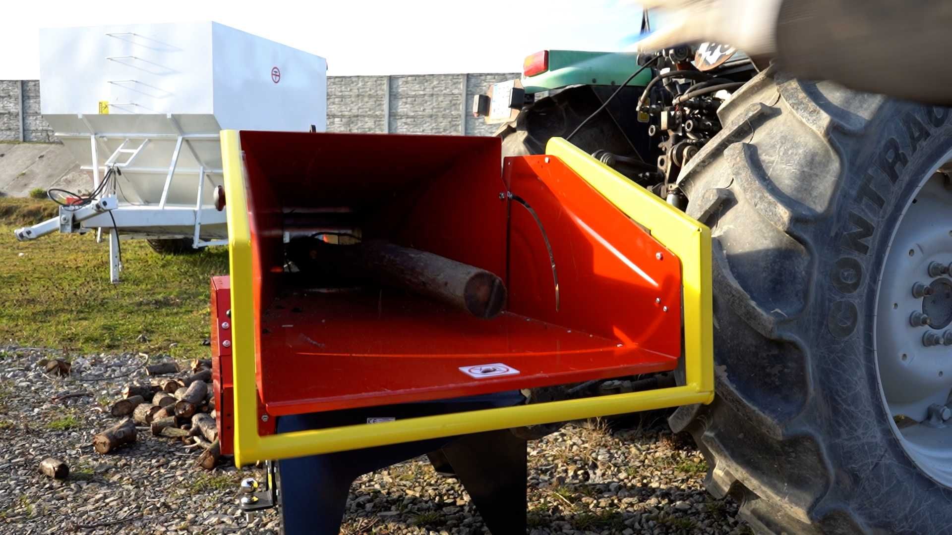 Rębak walcowy R-150 == ROLNICY Z PODLASIA == rębak do gałęzi REMETCNC