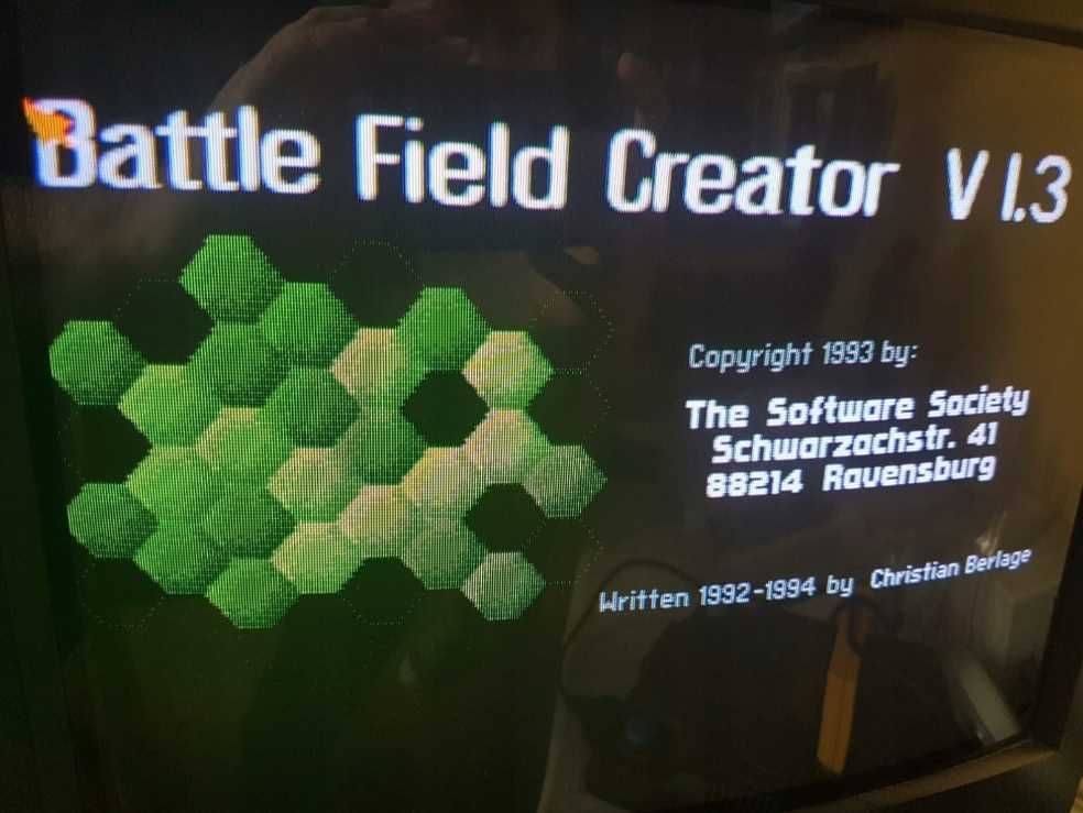 Battlefield Creator gra Amiga prezent 100%