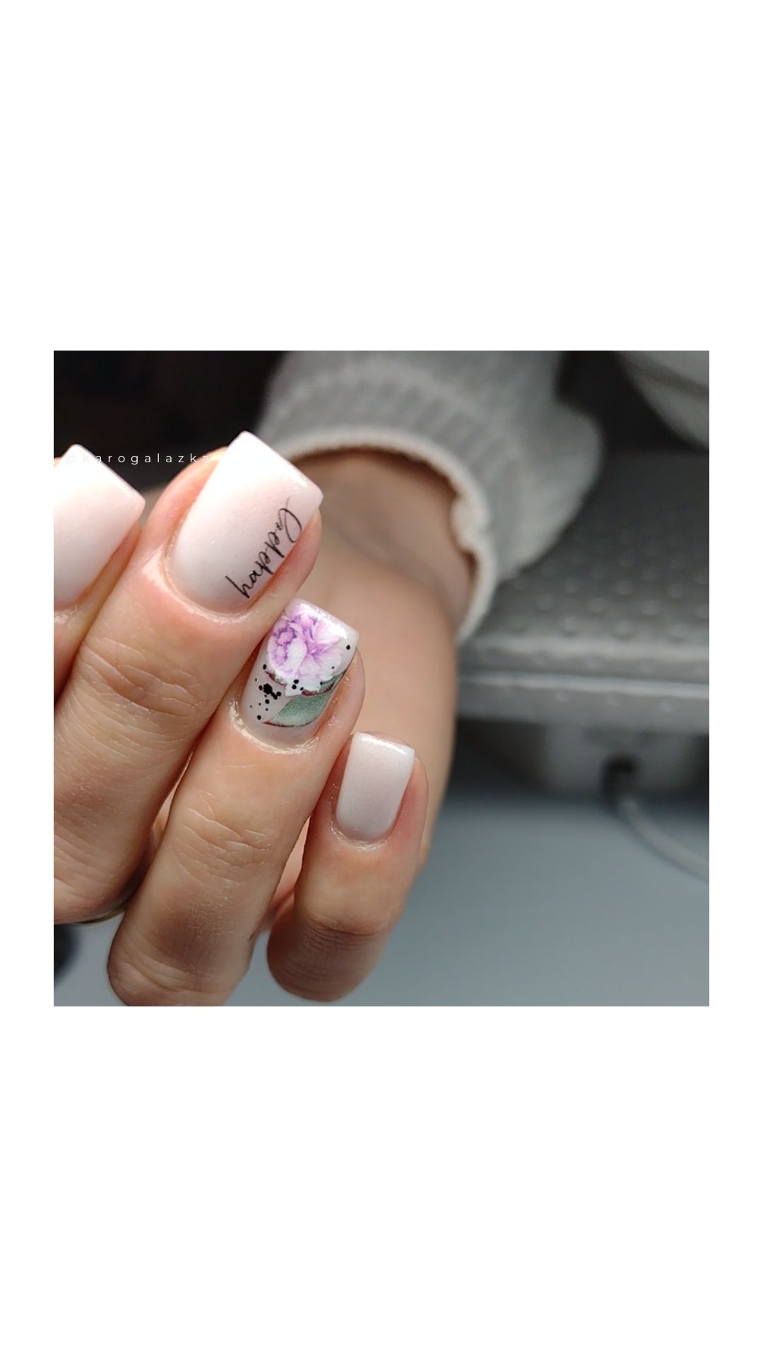 Manicure hybrydowy, żelowy, zdobienia Naramowice