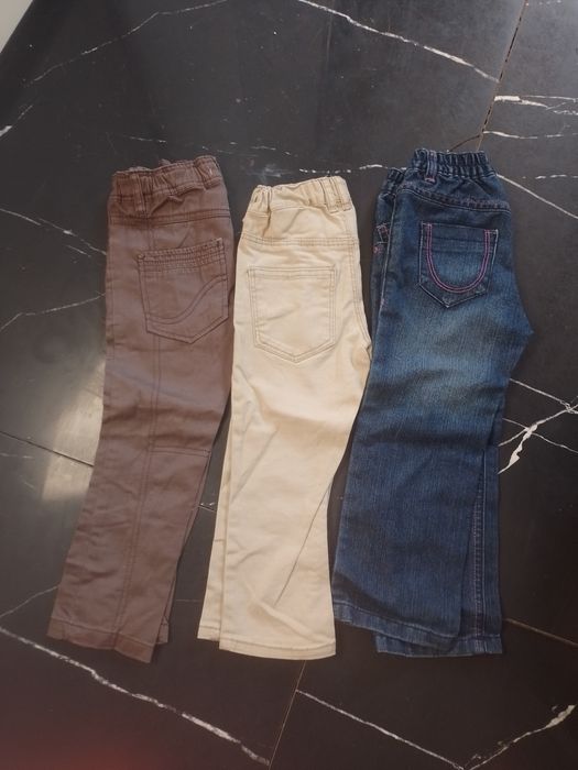 Spodnie 74/86 dziewczęce
