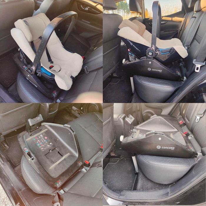 Carrinho bebé Jane Rider ovo e cadeirinha  Concord com base isofix