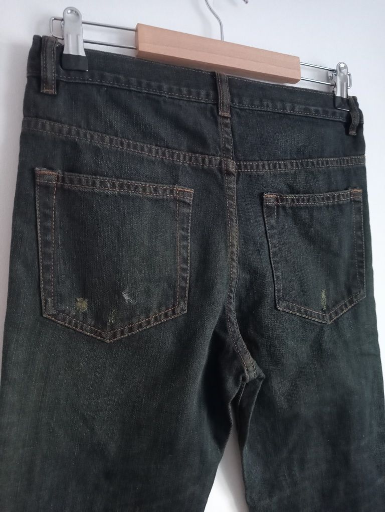 F&F Spodnie Chłopięce Jeansowe 146 nowe