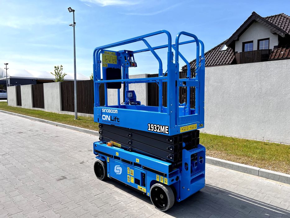 WYNAJEM podnośniki nożycowe halowe - wys. 6, 8, 10, 12, 14m - Bytów