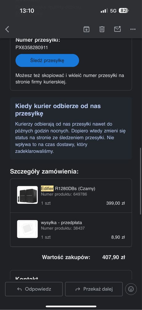 " Głośniki Ediefier R1280DBs czarne, jak nowe! + gratis głośnik BT!;)