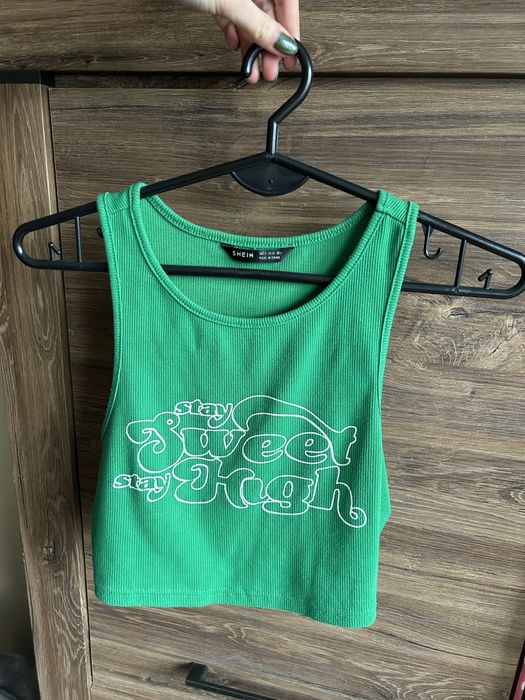 crop top topik bluzka Shein S