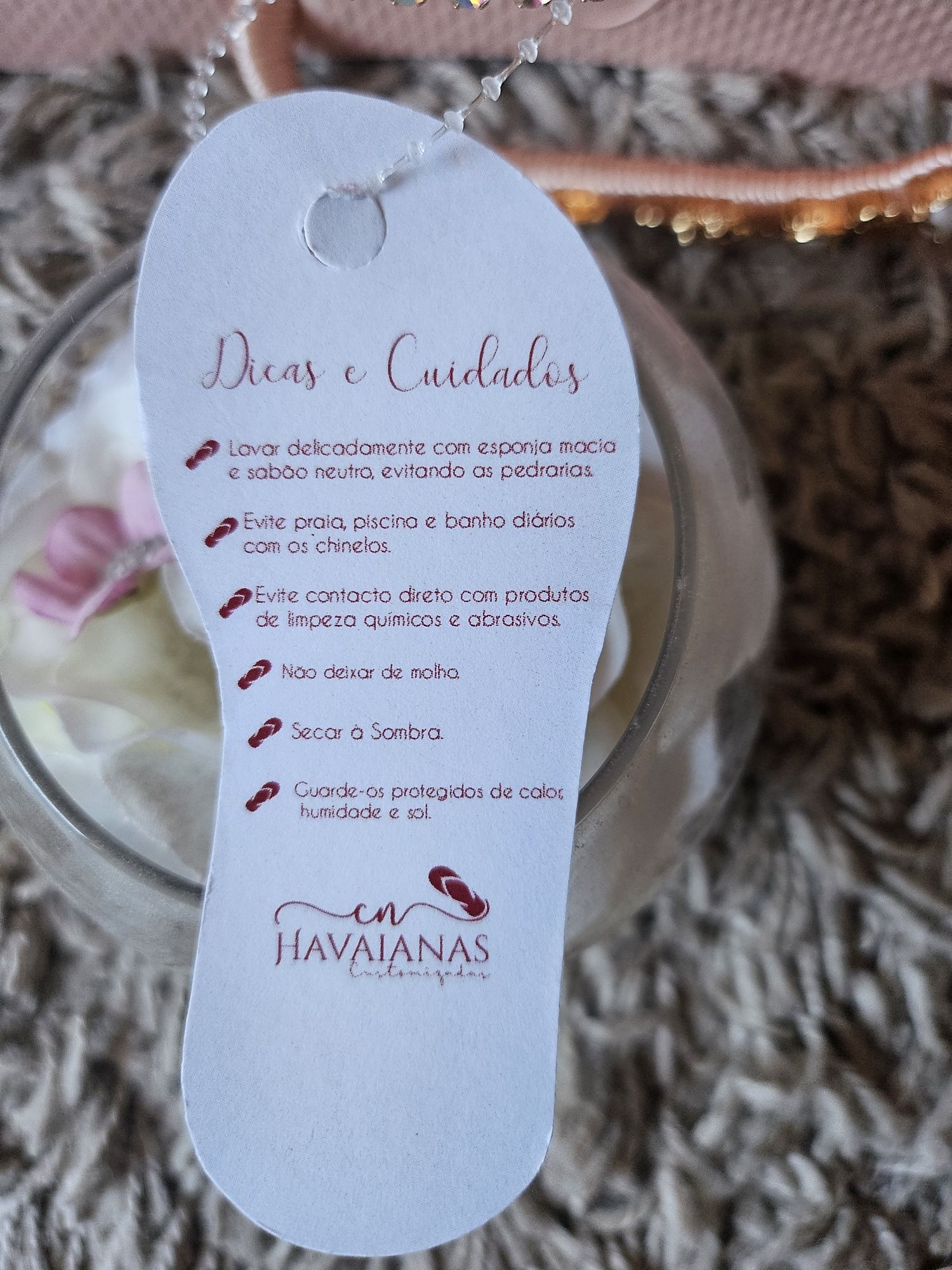 Sandálias Havaianas decoradas