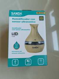 Difusor SANDA Aroma Humidificador Sd-6400 Castanho