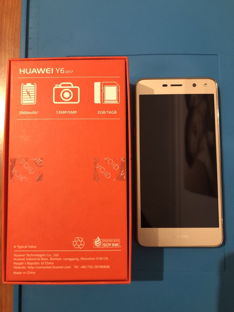 Huawei Y6 2017 dourado