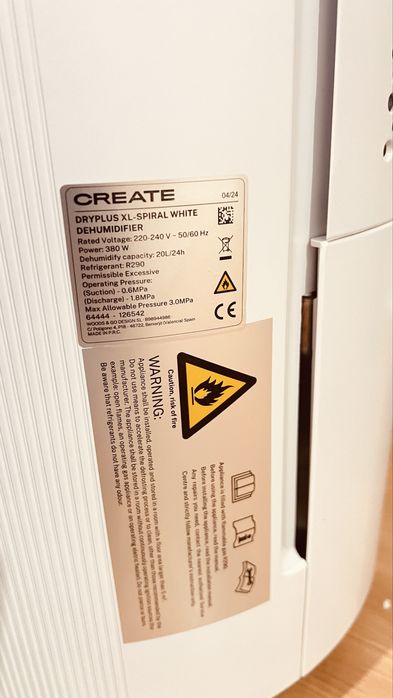 Desumificador create 20l