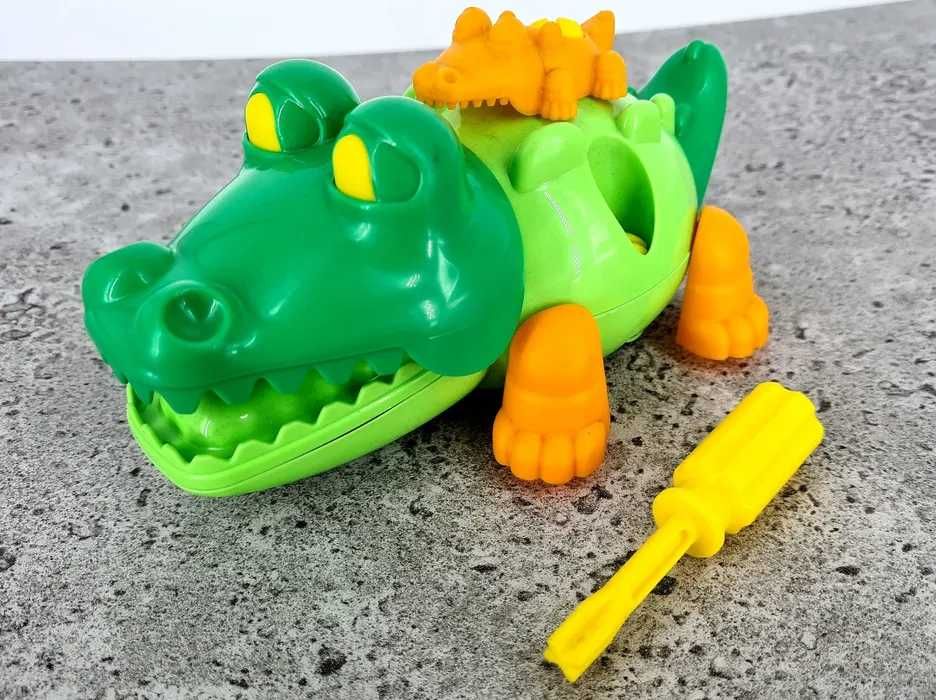 Krokodyl do rozkręcania _ zabawka dla dzieci