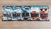 Hot Wheels Silver Series National Icons Komplet 5/5 HRT81