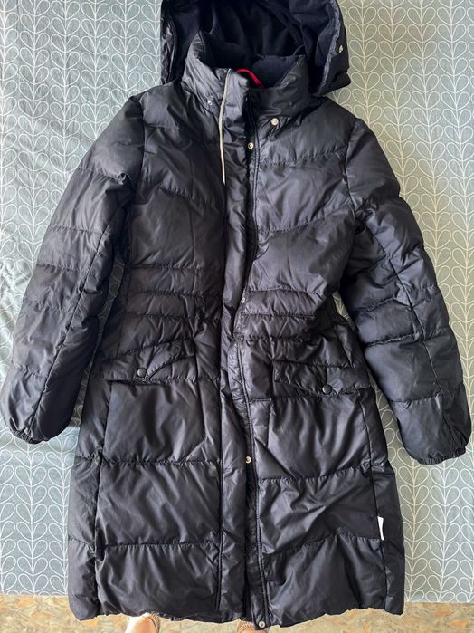 Reima Satu 164 зимове пальто куртка пух чорне