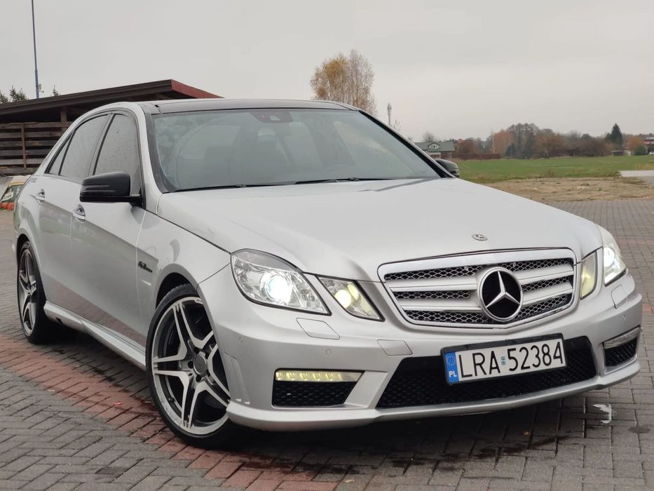 Mercedes-Benz Klasa E 6.3 AMG 525 Koni Dyfuzor Zarejestrowany gotowy do jazdy PANORAMA