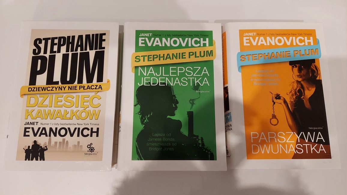 Zestaw Janet Evanovich Stephanie Plum tom 10, 11 i 12