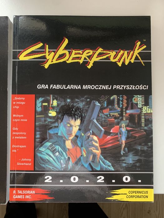 Cyberpunk 2020 podręcznik PL fabularna RPG