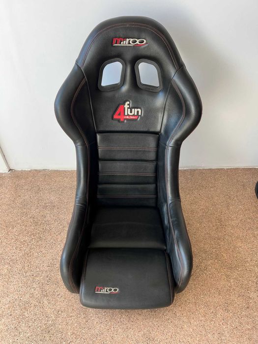 Fotel kubełkowy rajdowy MIRCO używany stan super kubeł