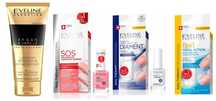 Eveline Nail Therapy 3 x odżywka do paznokci 12 ml MIX + krem do rąk
