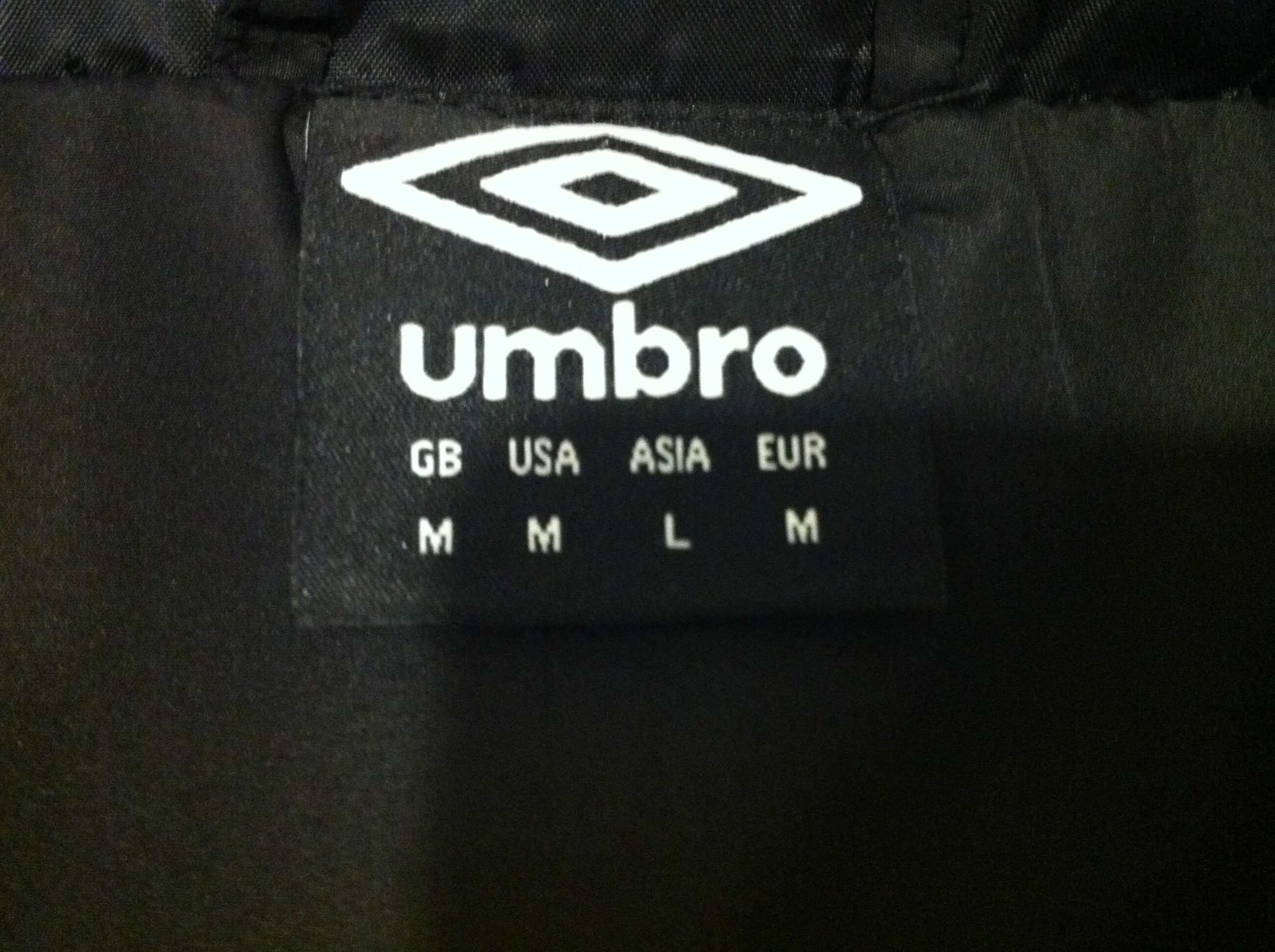 *kurtka*Sportowa*UMBRO*Czarna*Męska*Nowa*M*