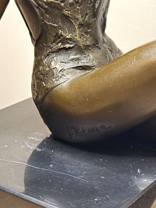 Фигура Скульптура Эротика Бронза Подпись