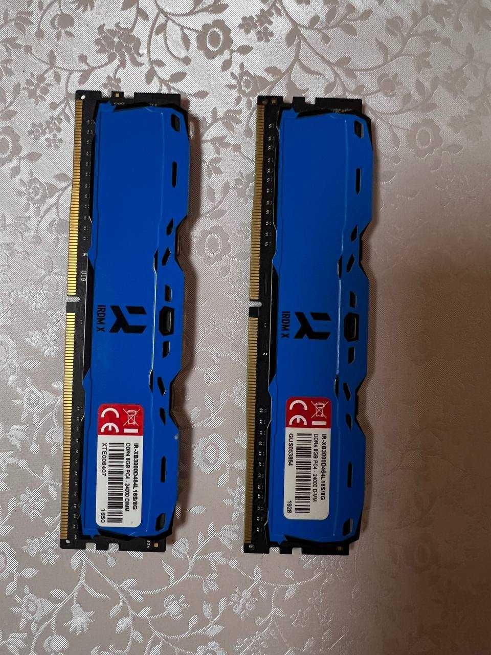 Продаю Goodram IRDM X DDR4 16GB (2×8GB) 3200MHz Blue