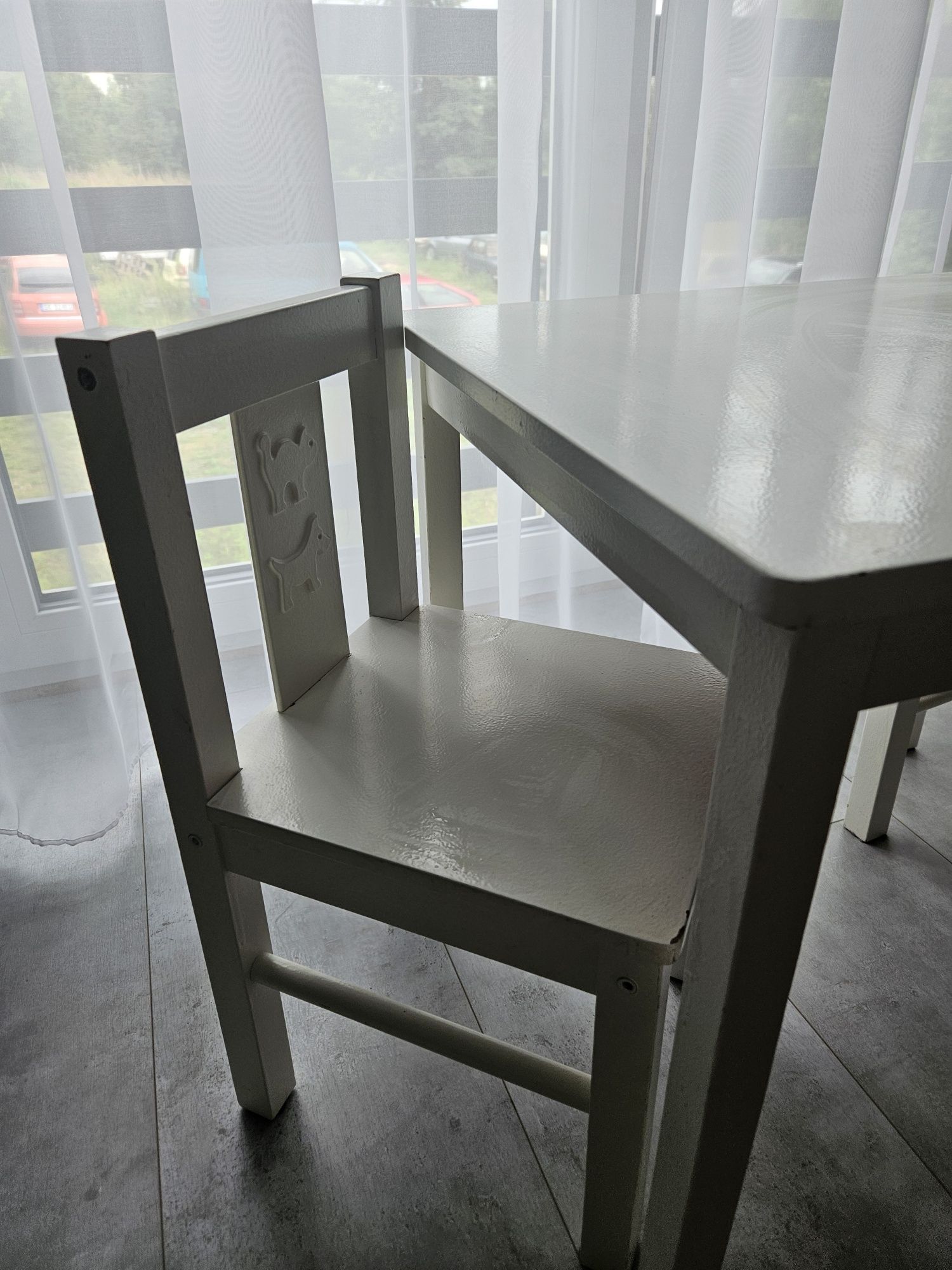 Stolik i krzesełka Kittler Ikea